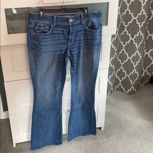 American Eagle Outfitters Jeans Sz16 Super Stretch